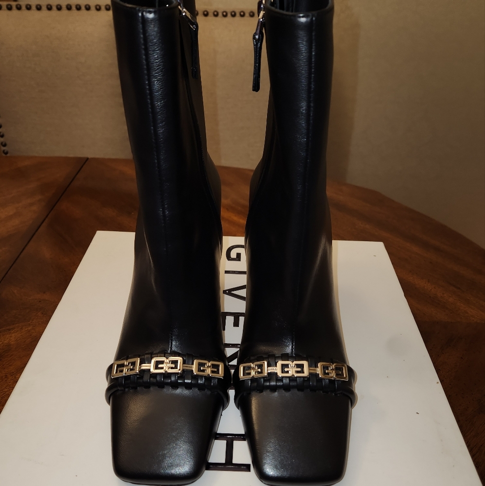 Givenchy G Woven Ankle Boots
